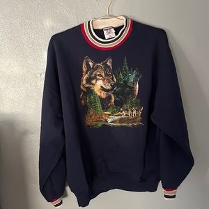 Wolf Crewneck